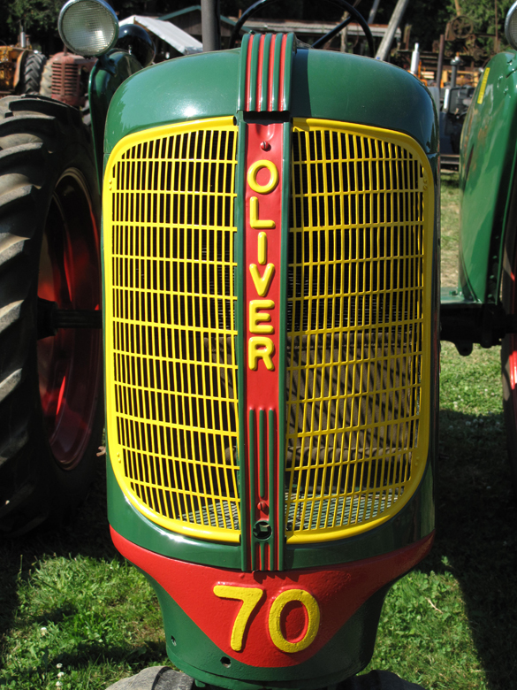 Oliver 70 grill radiator